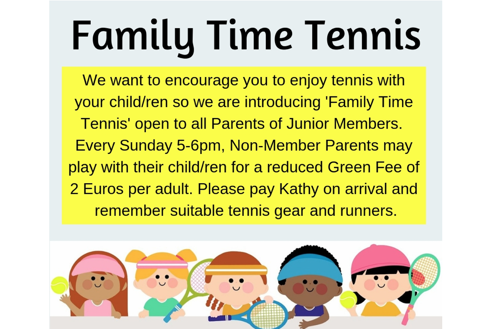 Family Time Tennis