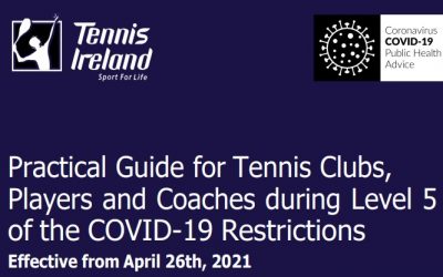 26 April – Singles, Household doubles and junior coaching